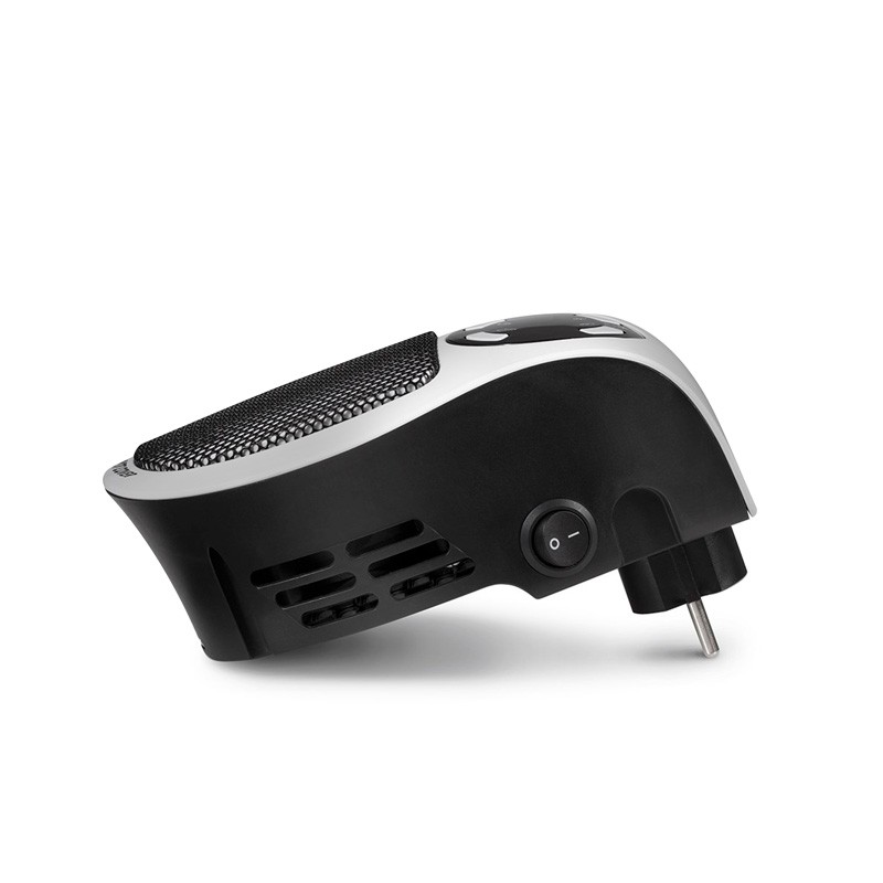 Petit Chauffage D'appoint TROTEC TFC 2 E - 500W, 2 Vitesses, Programmateur 1-12h, Pour Pièces Jusqu'à 10m²