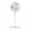 VENTILATEUR SUR PIEDS OSCILLANT 50W A 3 VITESSES PURE400 BLANC PULLMAN